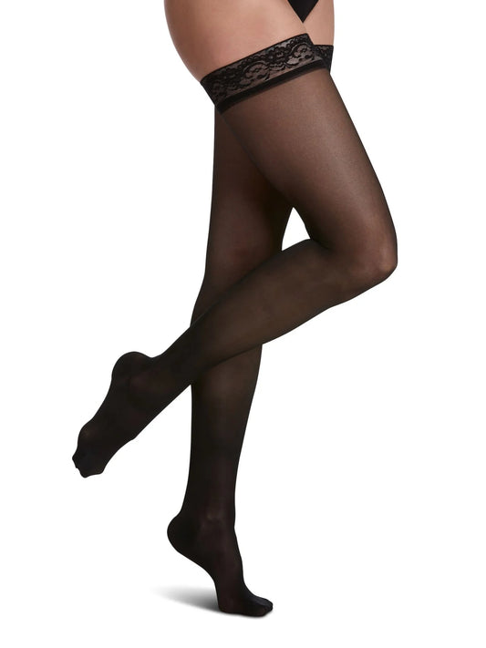 Sheer Fashion - Thigh High 15-20 mmHg