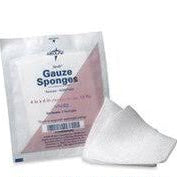 Woven Sterile Gauze Sponges, Sterile, 12 Ply, 4 X 4In