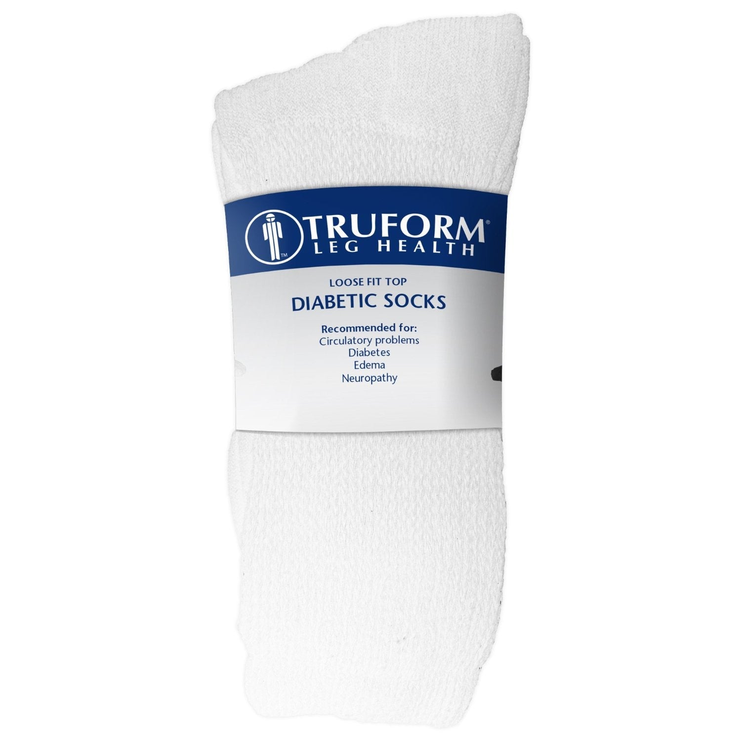 Diabetic Socks Loose Fit Crew Length