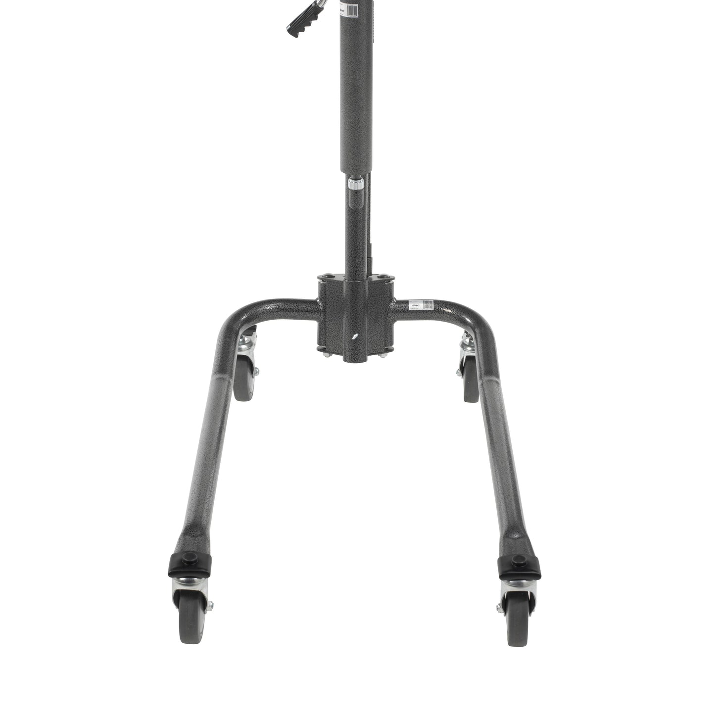 Hydraulic Patient Lift with Six Point Cradle, 5" Casters, Silver Vein