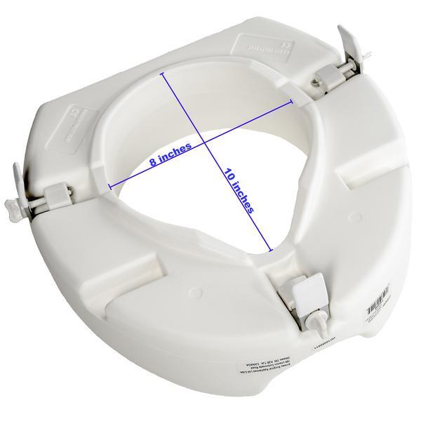 5" Universal Raised Toilet Seat